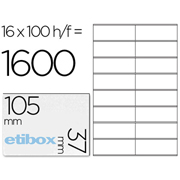 ETIBOX ETIQUETA ILC 105x37mm 16x100-PACK 119754